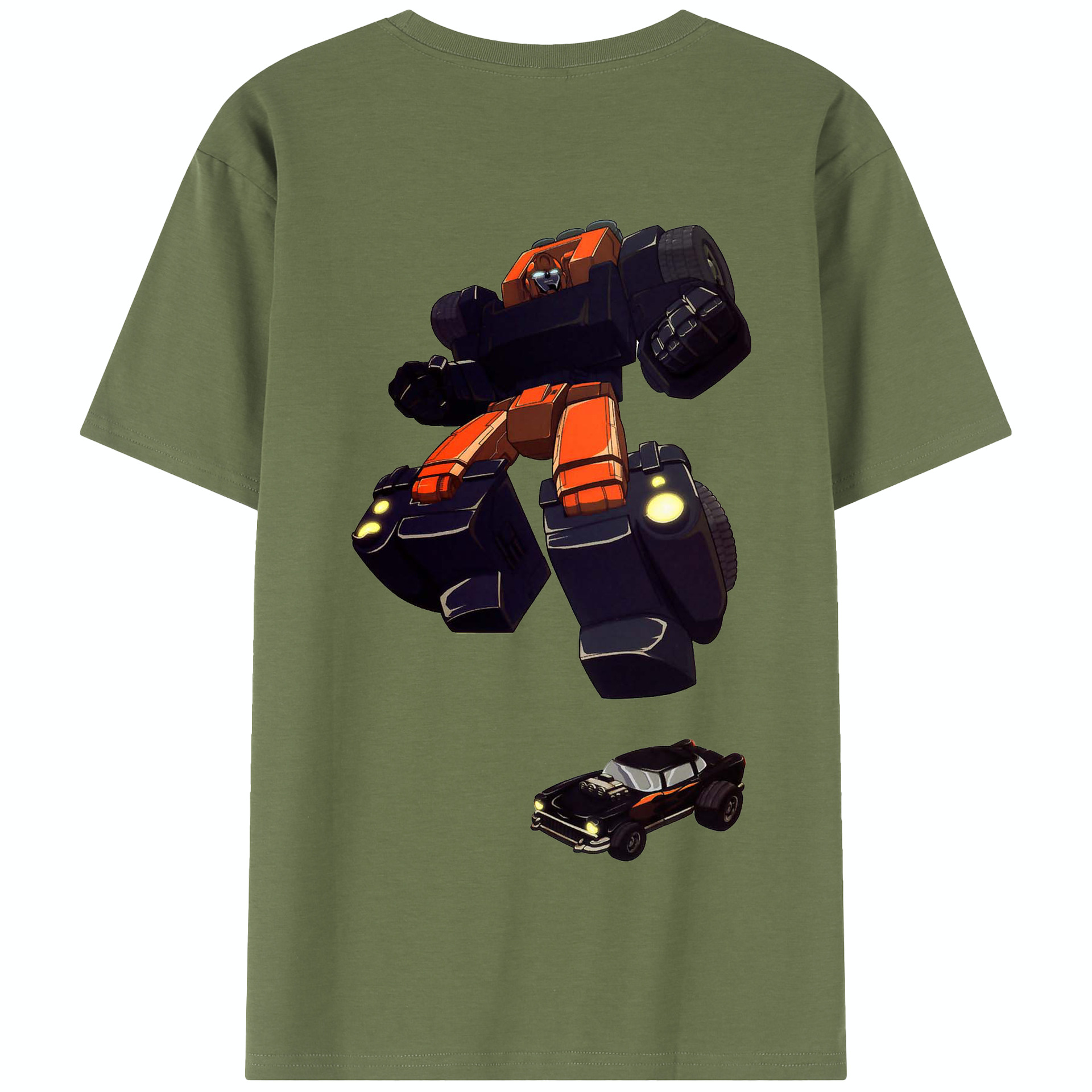 （画像用）  綿100％半袖Tシャツ（背面プリント）